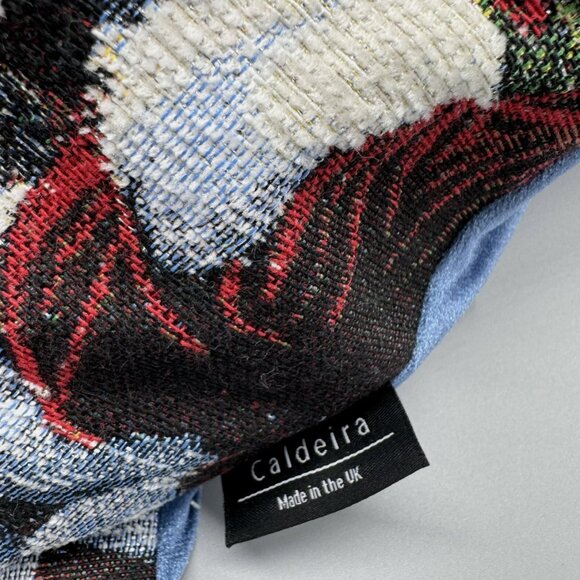 Caldeira Christmas Santa Claus Holiday Village Decorative Pillow Tapestry 14x26 - Picture 7 of 12